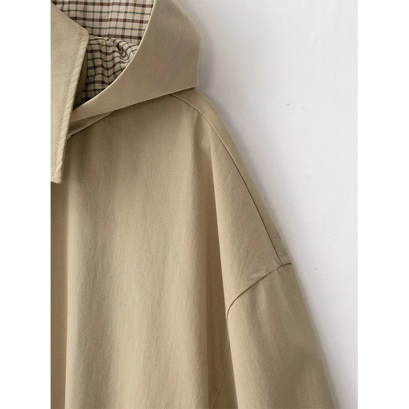 Women's Jackets Coats Fashion Oversize Hooded Jacket Women's Autumn Coat Casual New Outerwear